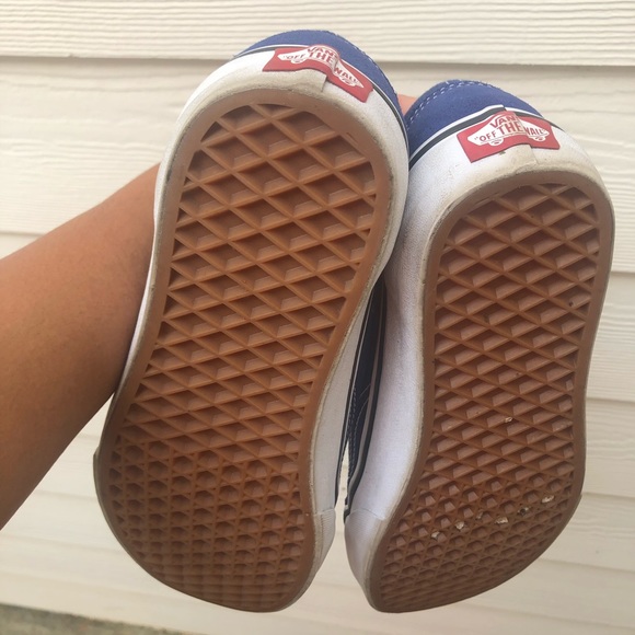 Navy Blue Vans - Picture 3 of 4